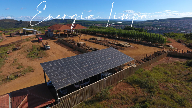 Madeireira com Energia Solar